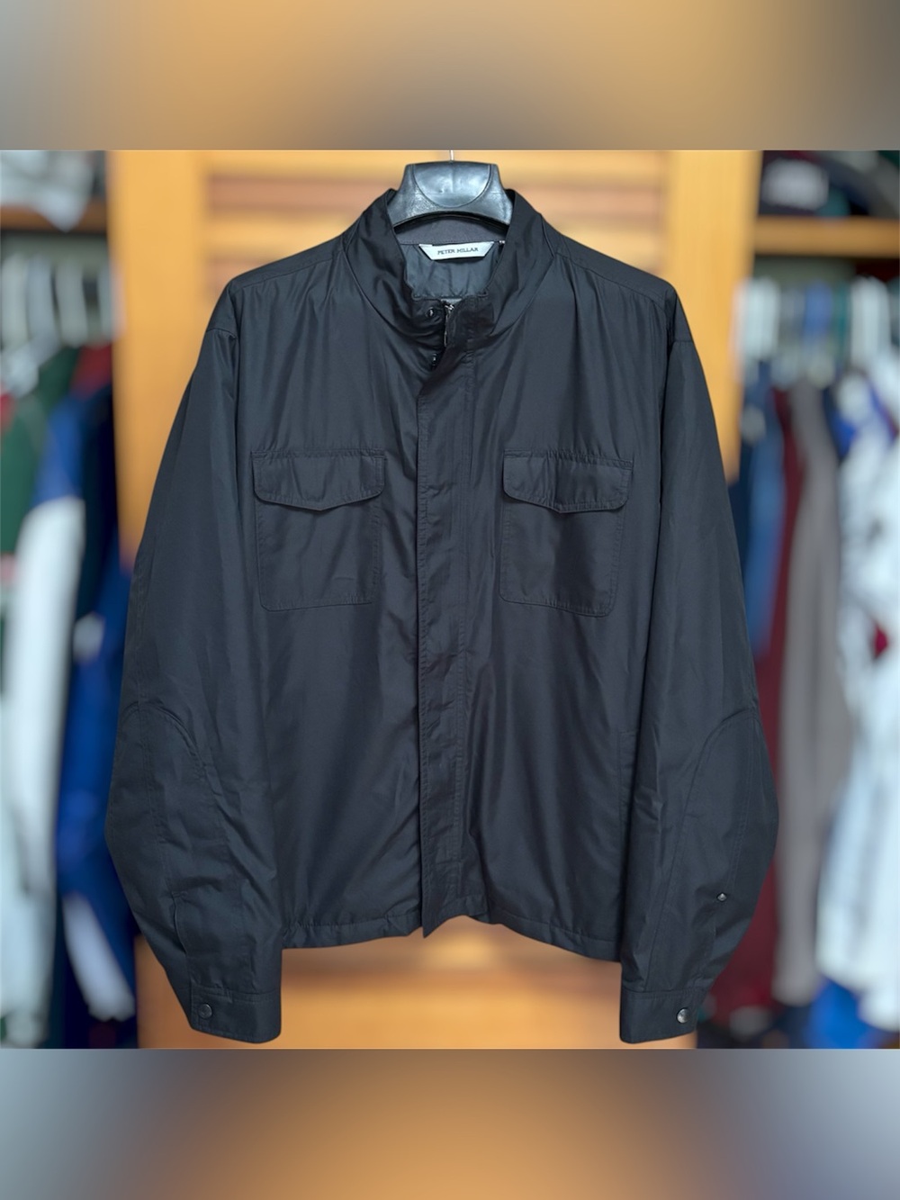 Peter Millar Norfolk Jacket Bomber Insulated Full Zip Coat Lightweight XXL
